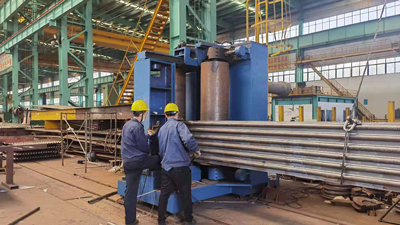 Production in Huadong Boiler Factory
